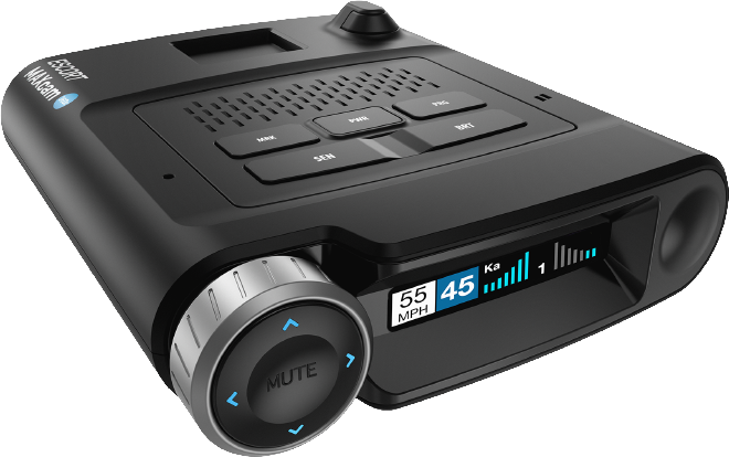 Escort Maxcam 360c radar detector top features image