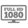 full hd 1080p icon