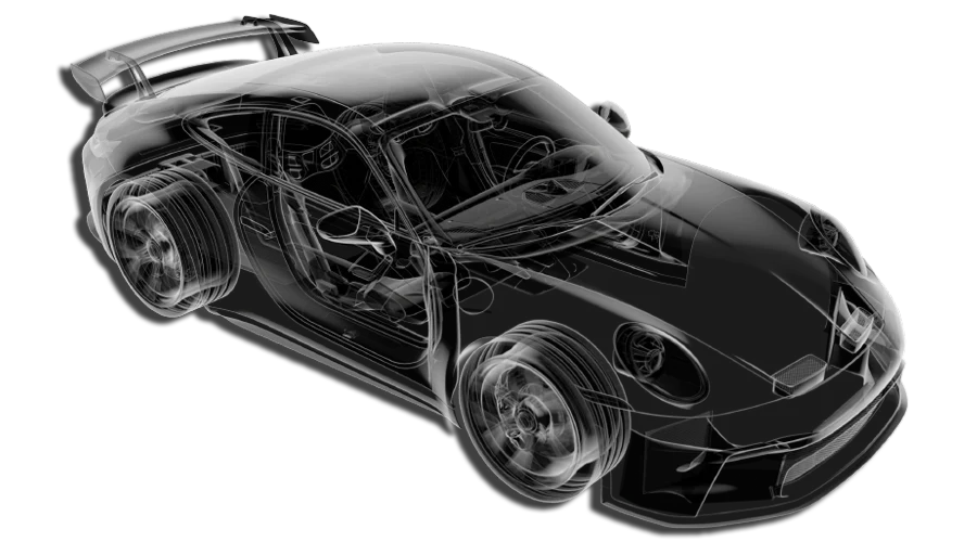 Redline ci-c international main features car see-through x-ray