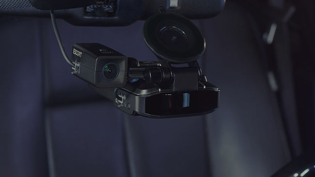 Escort radar feature PDP dash cam M1 video thumbnail