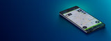 Escort drive smarter app download smartphone background image