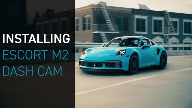 Escort M2 Smart Dash Cam installation guide video thumbnail
